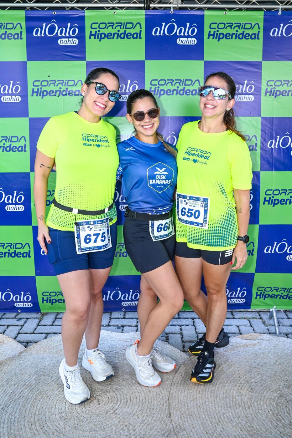 Jamile Freitas, Laihana Amaral e Camila Matutino