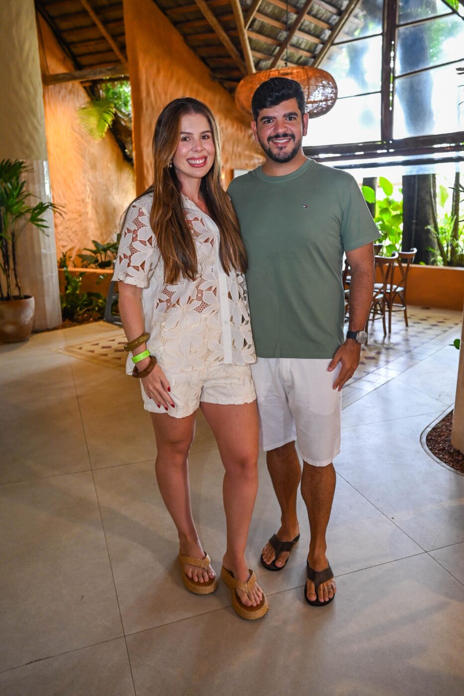 Caroline Gomes e Igor Rios