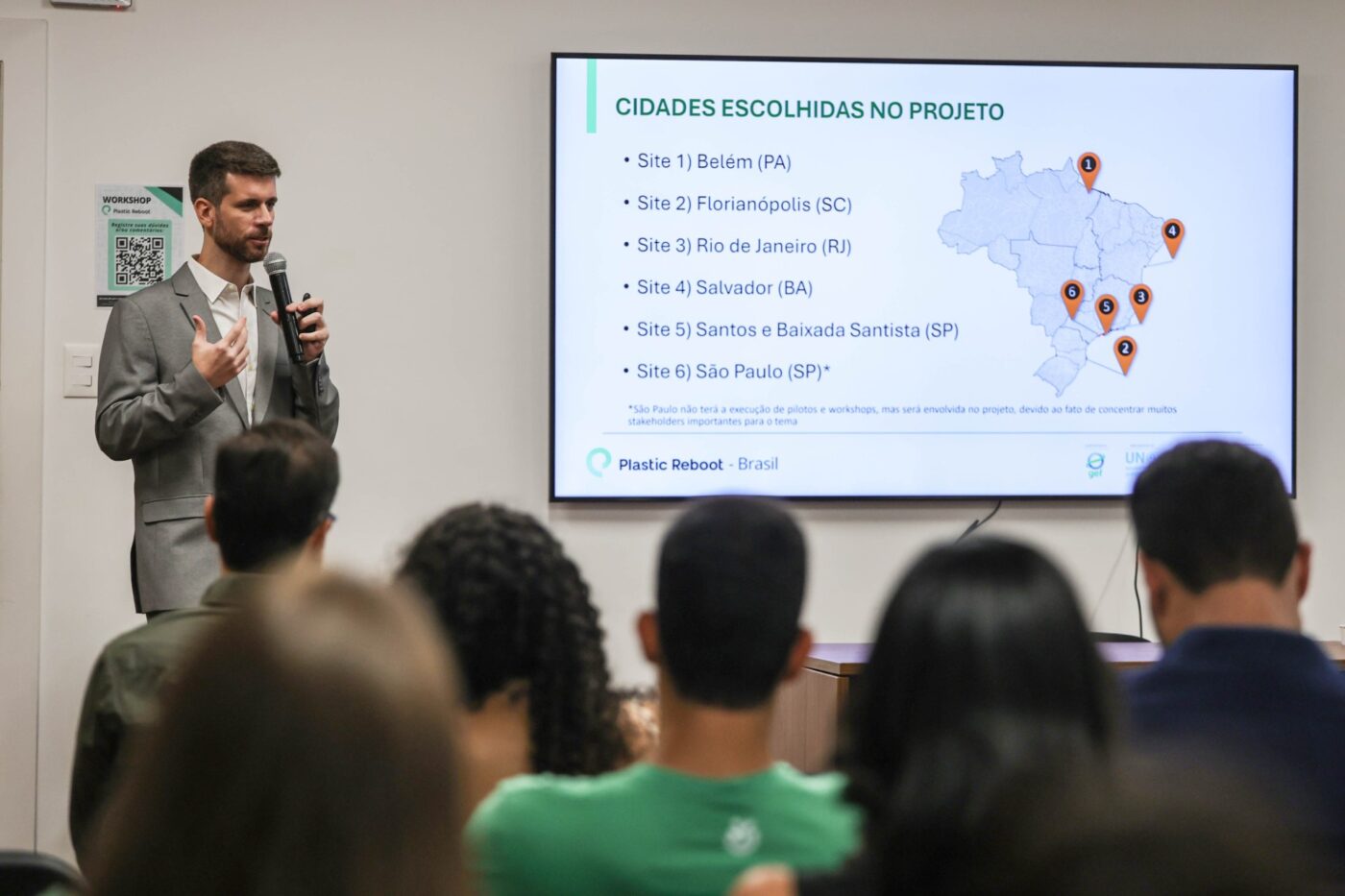 Projeto internacional é lançado em Salvador com foco na redução do uso de plástico