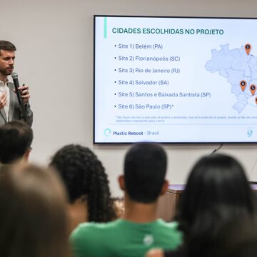 Projeto internacional é lançado em Salvador com foco na redução do uso de plástico