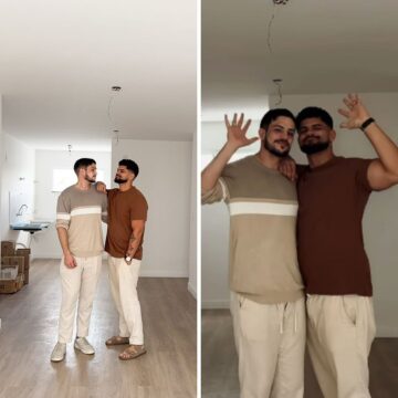 Arquiteto João Gabriel celebra compra do primeiro apartamento com o marido: “Nunca imaginei viver isso”