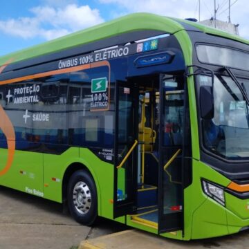 BRT Salvador testa novo modelo de ônibus elétrico por 30 dias