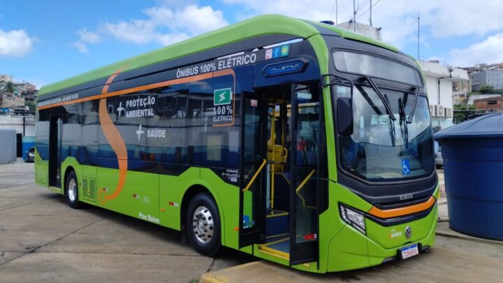BRT Salvador testa novo modelo de ônibus elétrico por 30 dias