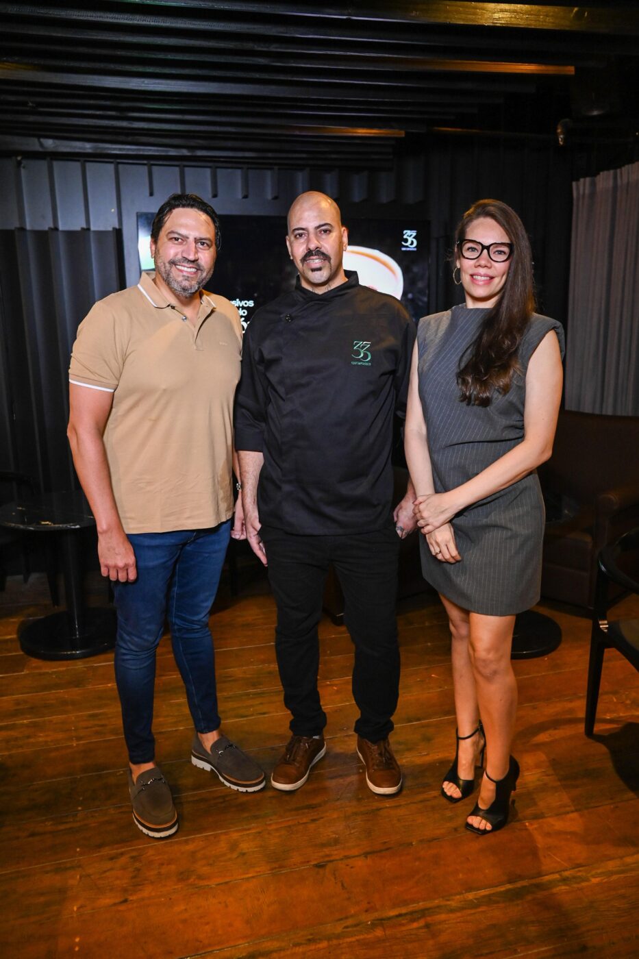 Eduardo Magalhães, Rafael Evangelista e Carla Alcântara