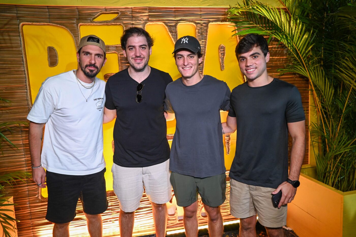 Lucas Sanches, Eduardo Vaz, João Gordilho e Gabriel Menezes