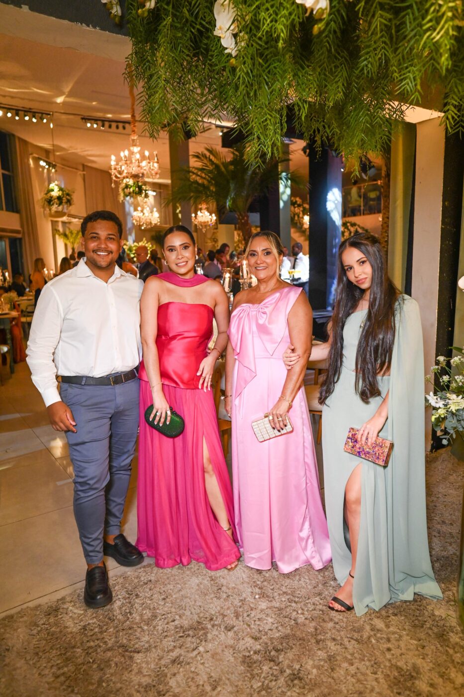 Rafael Silva, Chaise, Vanuza e Maria Antônia Oliveira