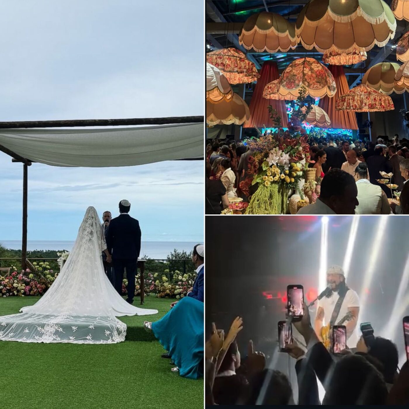 Bell Marques se apresenta em festa de casamento na Praia do Forte