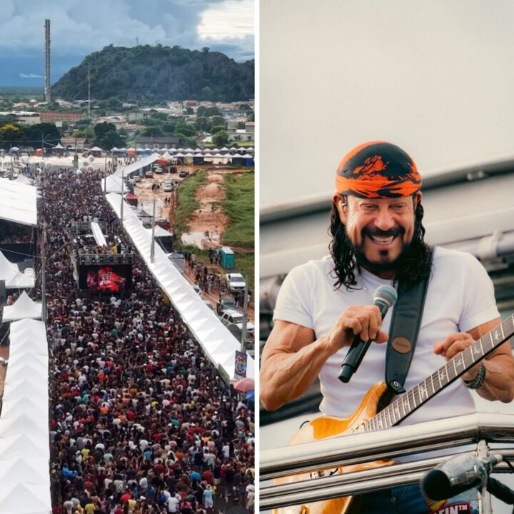 Bell Marques arrasta multidão no Lapa Folia e surpreende fãs com churrasquinho; vem ver
