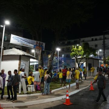 Praça na Liberdade é requalificada e amplia opções de lazer em Salvador; veja como ficou