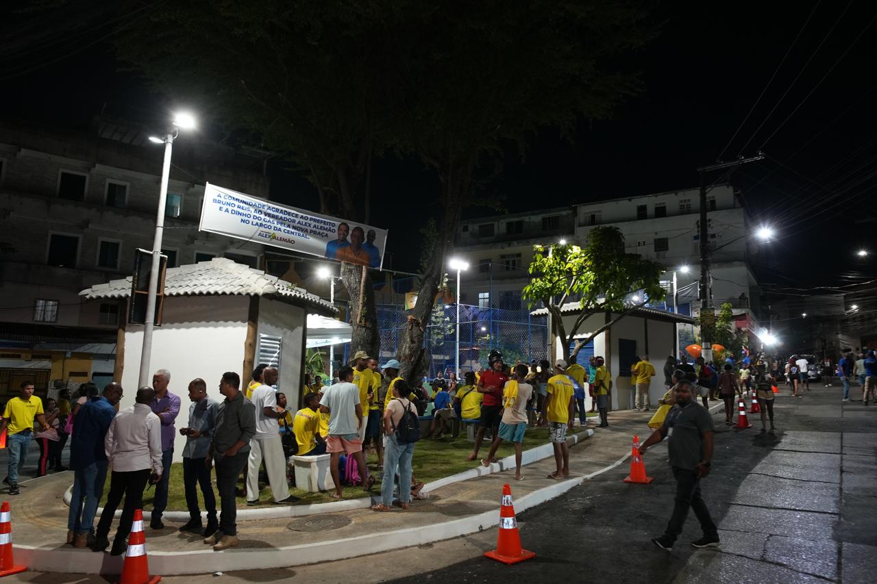 Praça na Liberdade é requalificada e amplia opções de lazer em Salvador; veja como ficou