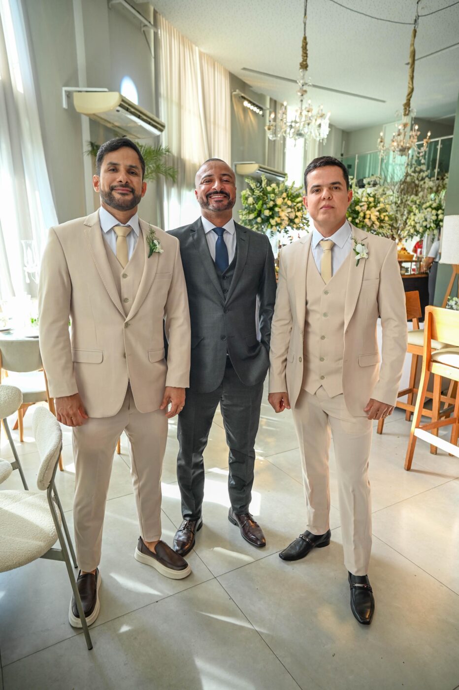 Ronald Paulo, Alex Gomes e Fábio Henrique