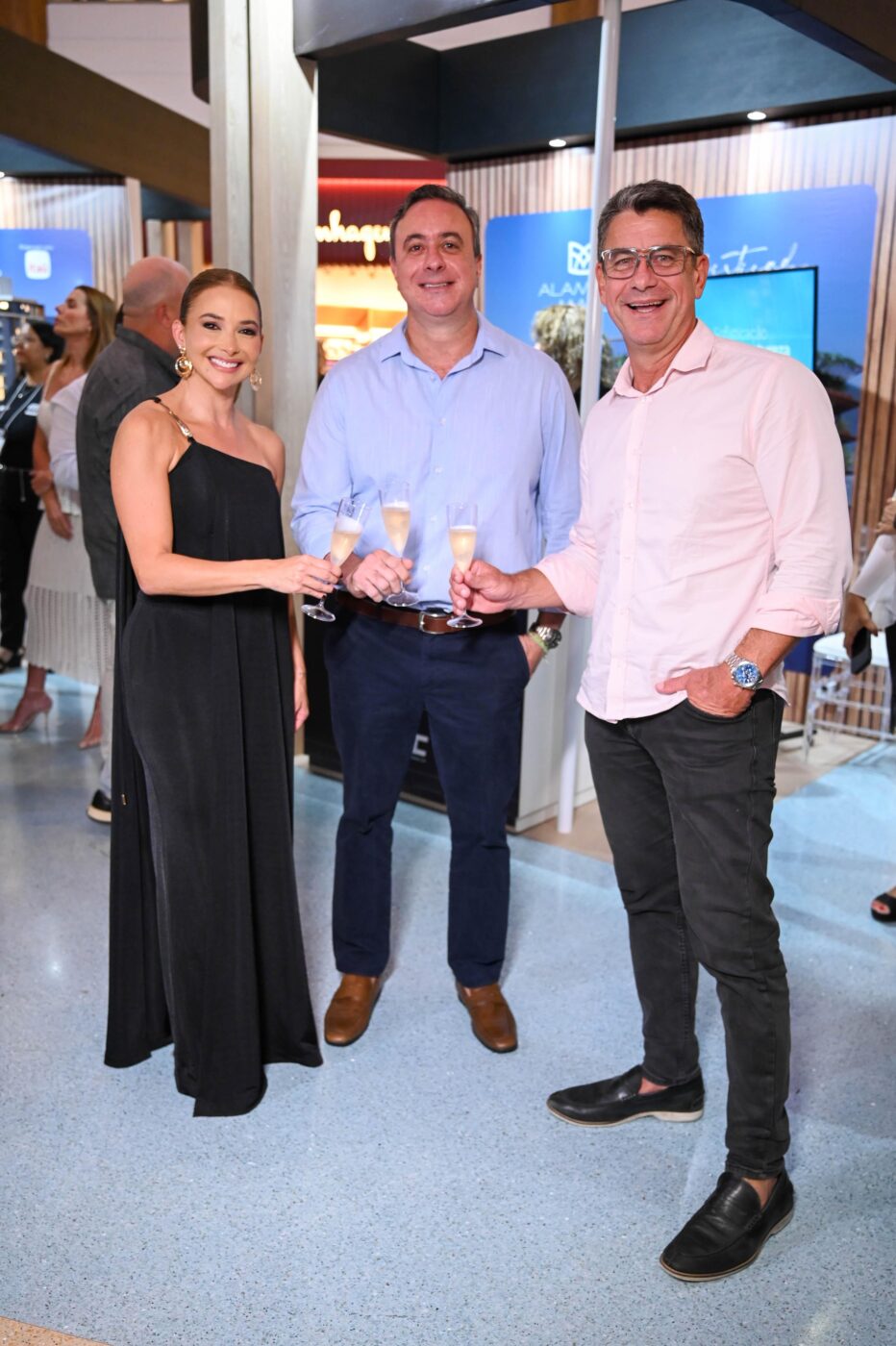 Thaís Marcolini, Rafael Papaléo e Christiano Polillo