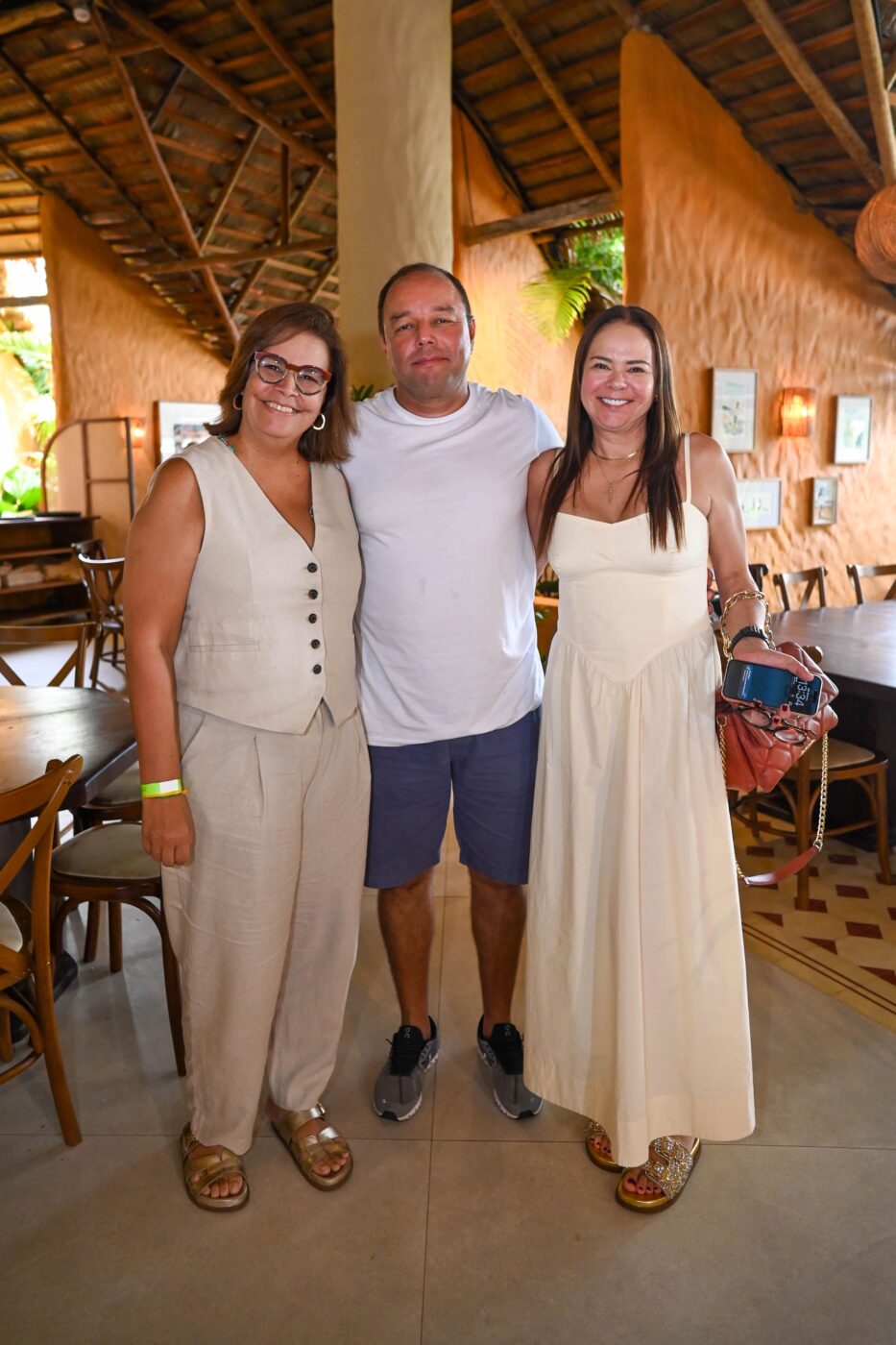Tulia Ribeiro, Léo James e Ana Tereza Caldas