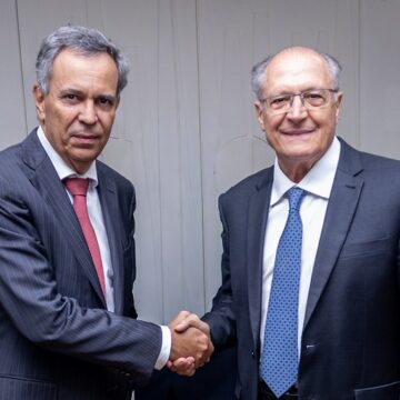 Geraldo Alckmin recebe Félix Mendonça Júnior para discutir crise do cacau na Bahia