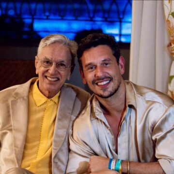 Caetano Veloso celebra aniversário do afilhado com homenagem especial