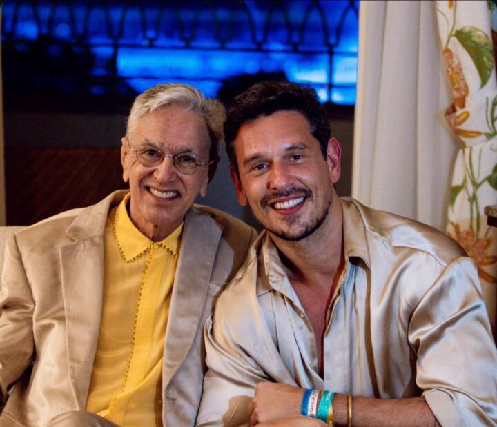 Caetano Veloso celebra aniversário do afilhado com homenagem especial