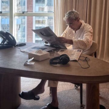 Caetano Veloso se hospeda em hotel de luxo durante passagem por São Paulo