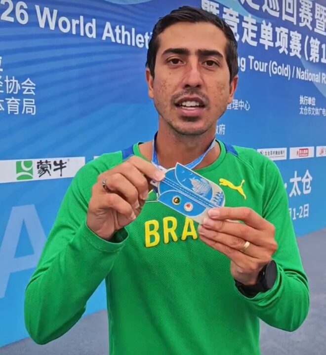 Caio Bonfim ganha prata em etapa mundial da marcha atlética na China