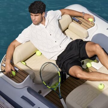 Aos 22 anos, Carlos Alcaraz se torna dono de iate de luxo de mais de 47 milhões de reais