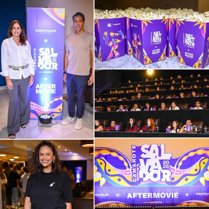 Premium Entretenimento apresenta aftermovie do Camarote Salvador 2026 em sessão no UCI Orient De Lux; veja fotos