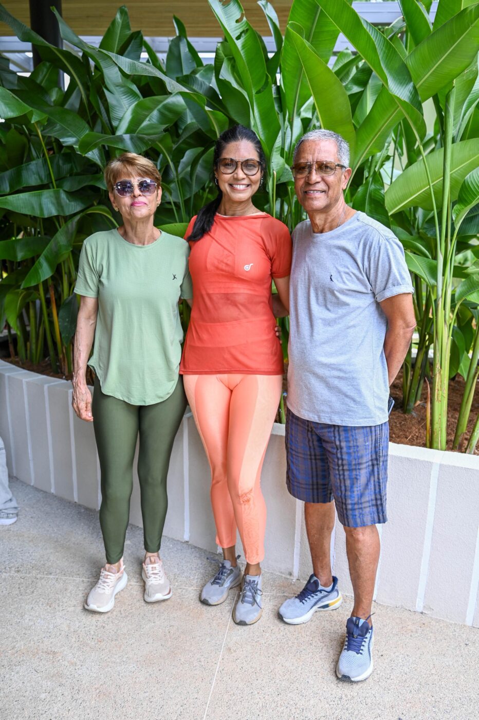 Zenilda Silva Paixão, Lorena Paixão Cortes e Goldofredo Paixão