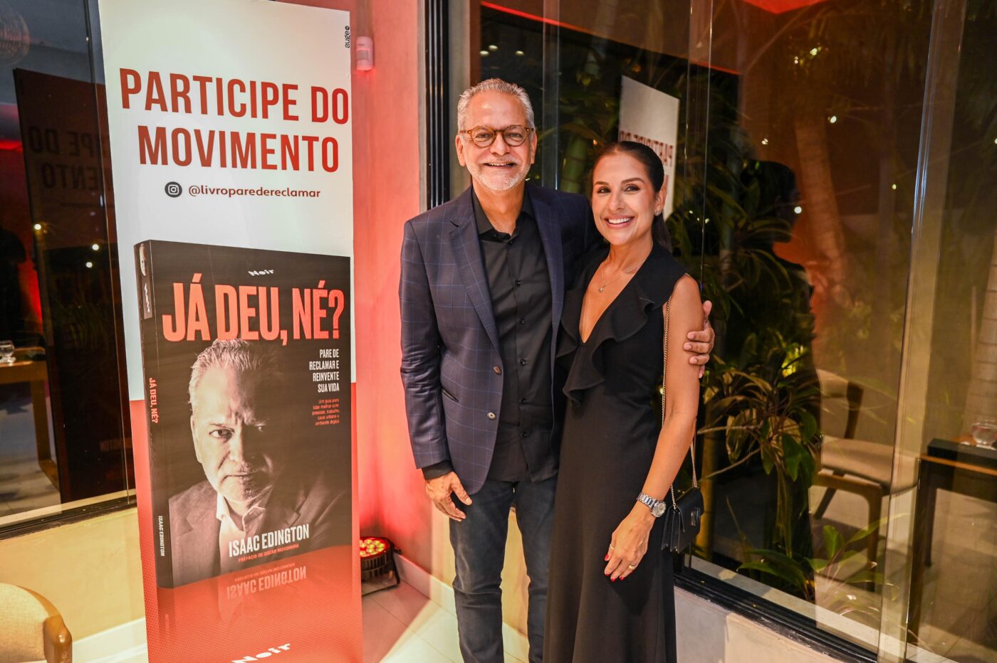 Isaac Edington e Fabrícia Teles