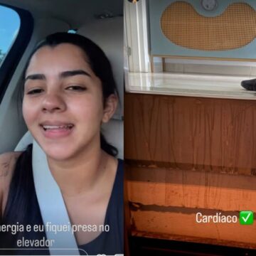 Ary Mirelle relata momento de tensão em elevador: ‘Despencou e apagou’