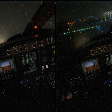 Pouso sob chuva intensa em Salvador revela pista apenas segundos antes da aterrissagem; veja vídeo