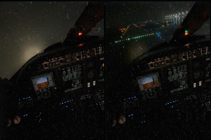 Pouso sob chuva intensa em Salvador revela pista apenas segundos antes da aterrissagem; veja vídeo