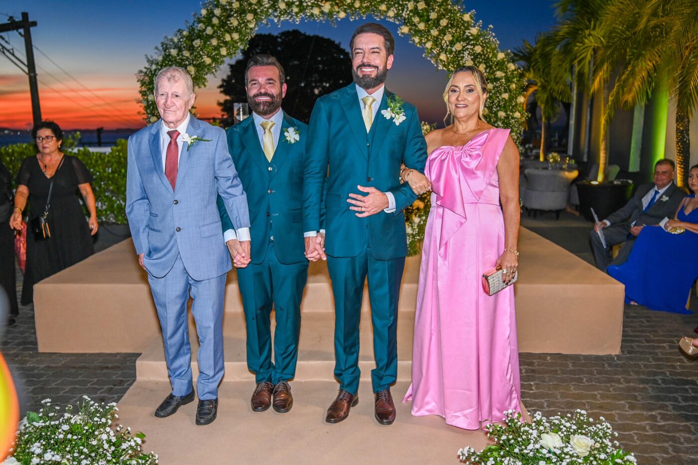 Raimundo Simões, Éder Valadão, Renei Freitas e Vanuza Oliveira