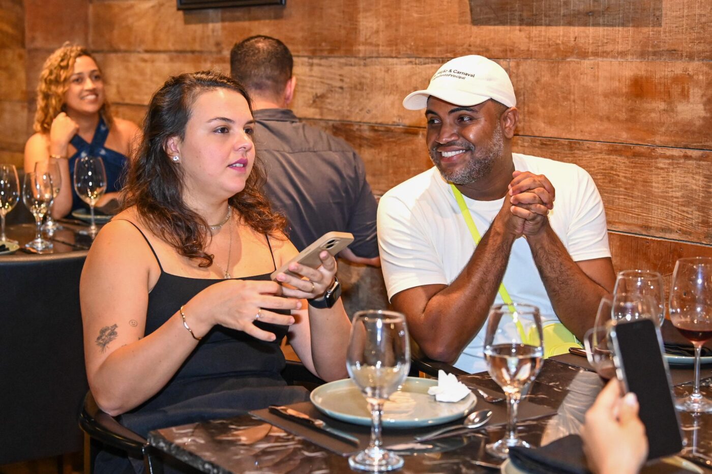 Jailana Moura e Marcos Costa