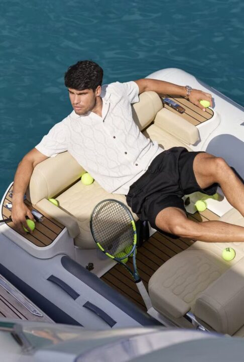 Aos 22 anos, Carlos Alcaraz se torna dono de iate de luxo de mais de 47 milhões de reais