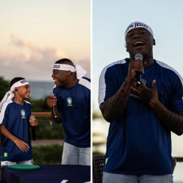 “Pra God”: Cantor Felipe Escandurras anuncia projeto de pagode com músicas gospel