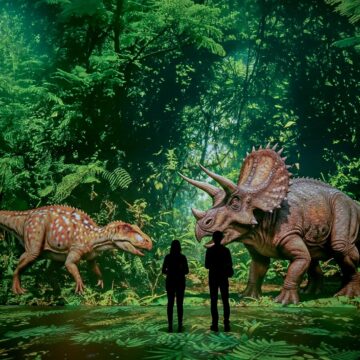 Exposição imersiva “A Era dos Dinossauros” estreia em março em shopping de Salvador