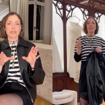 Fabiana Justus experimenta vestidos de noiva em Paris e declara: ‘Acho que eu achei’