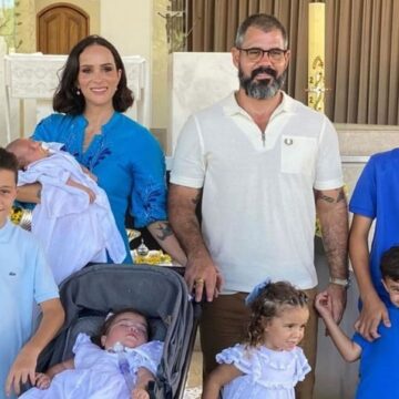 Mãe de seis, Letícia Cazarré fala sobre decisão de ter mais filhos: “Quantos Deus quiser”