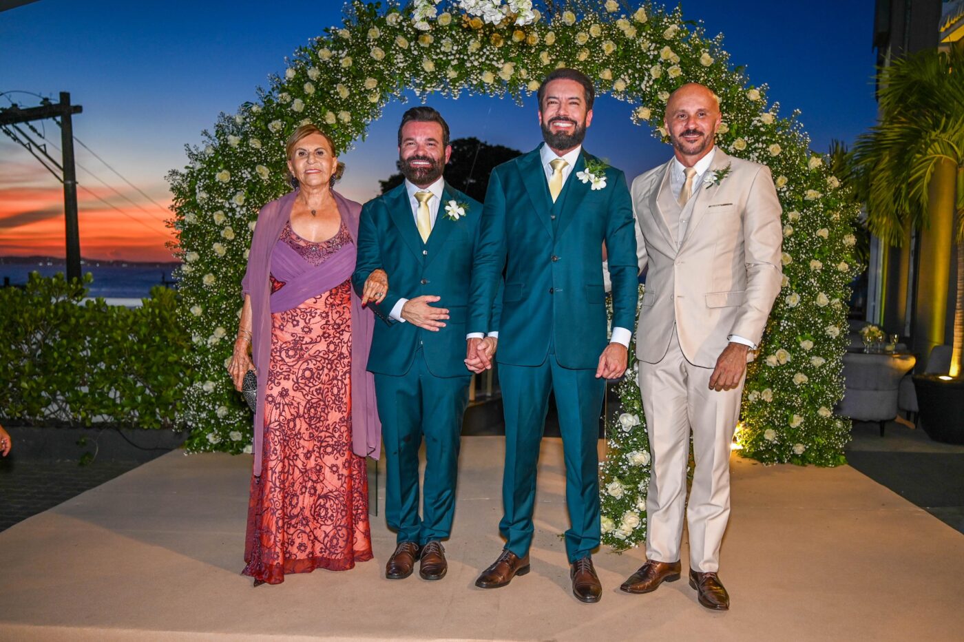 Cremilda Sacramento, Éder Valadão, Renei Freitas e Marcio Sacramento