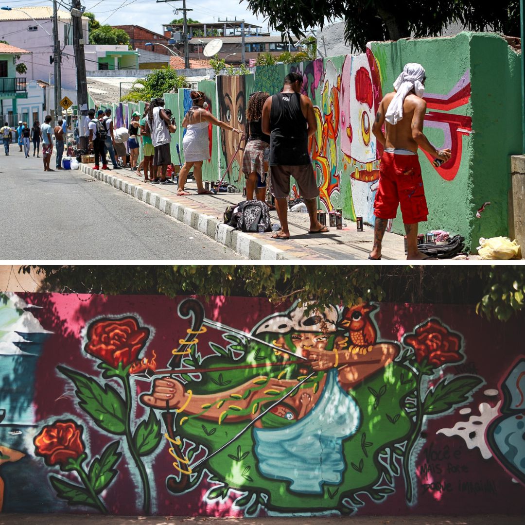 Salvador recebe festival de grafite com programação gratuita e show de BNegão; saiba detalhes
