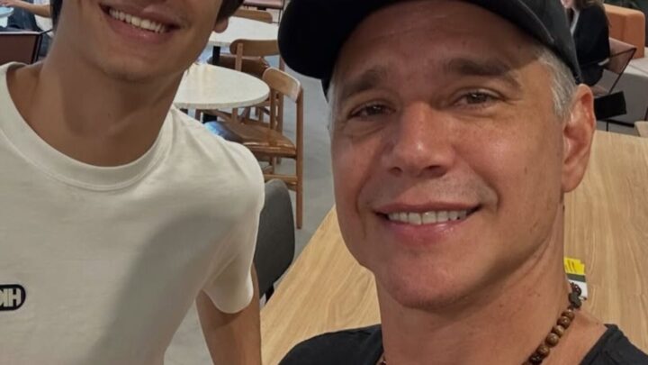 Márcio Garcia posa com filho de 22 anos e reflete sobre paternidade: ‘Cada filho é único’