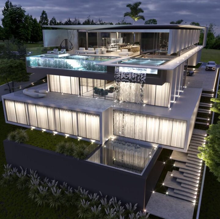 Casa de Lore Improta e Léo Santana em Salvador terá piscina de vidro na sala; veja detalhes