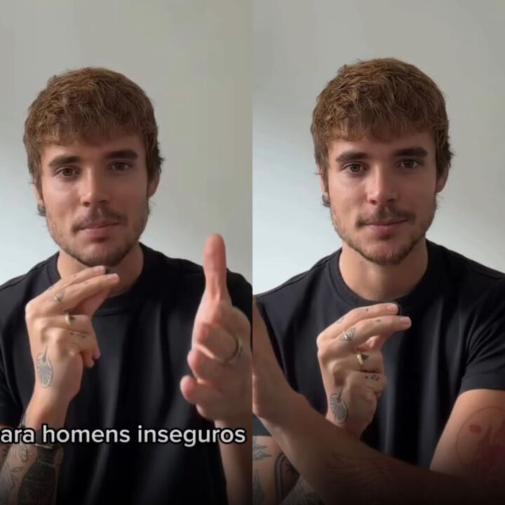 Marido de Sasha faz reflexão sobre masculinidade após ser alvo de ataques nas redes