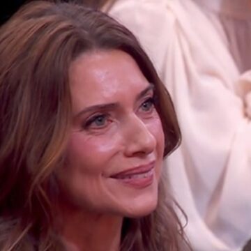 Letícia Spiller reencontra Marcelo Novaes no “Melhores do Ano” e celebra sucesso do filho