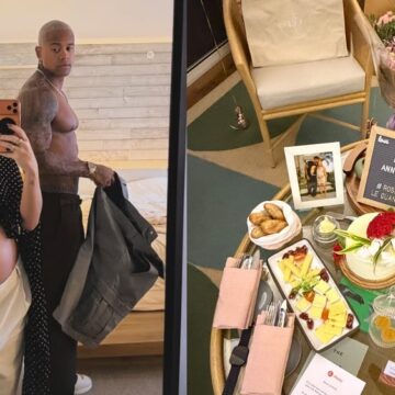 Lore Improta e Léo Santana desembarcam na França para férias românticas do casal