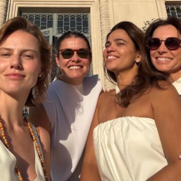 Geyze Diniz visita Obras Sociais Irmã Dulce durante passagem por Salvador