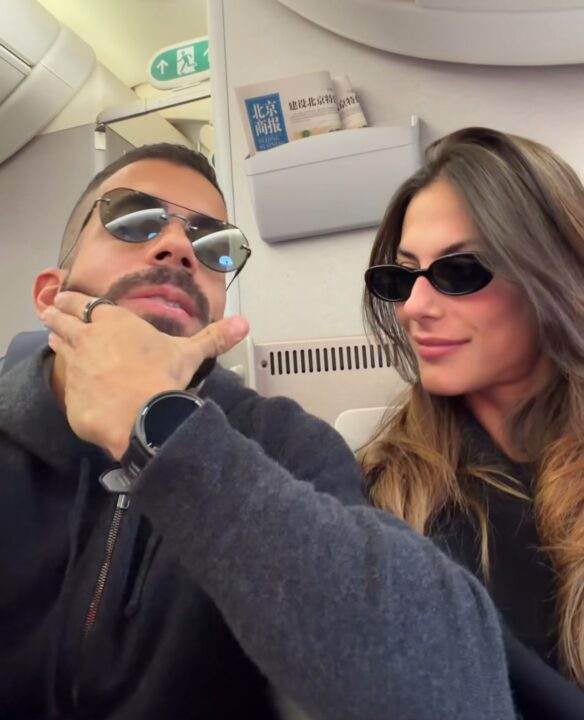 Mari Gonzalez e Pipo Marques embarcam para férias na China