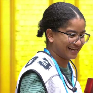 Milena ganha Prova do Anjo, coloca líder no Monstro e grita: ‘Palmas para mim’