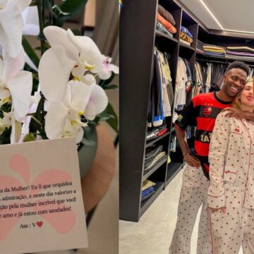 Virginia Fonseca ganha presente romântico de Vini Jr: ‘Mulher incrível’