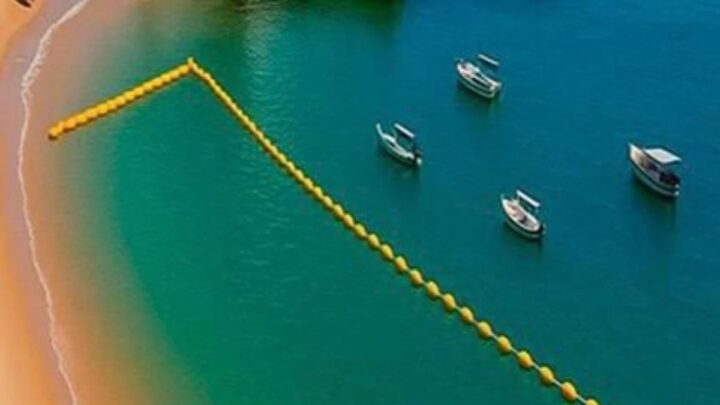 Prefeitura anuncia licitação para área protegida por boias no Porto da Barra