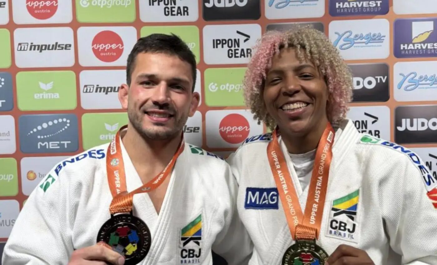 Rafaela Silva conquista ouro e Cargnin bronze no Grand Prix de judô da Áustria