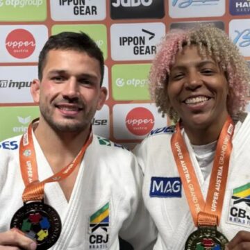 Rafaela Silva conquista ouro e Cargnin bronze no Grand Prix de judô da Áustria